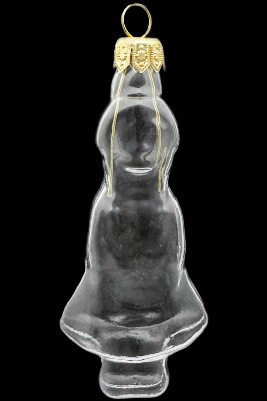 Стеклянная елочная игрушка Заготовка Малышка 9см 161506300